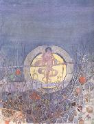 Charles Rennie Mackintosh Harvest Moon (mk19) oil